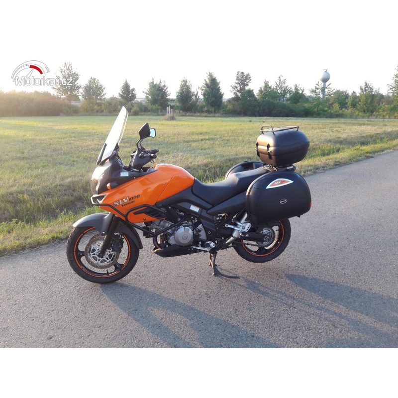Ochranné rámy motoru RDMOTO matná černá pro KAWASAKI KLV 1000 2004-2006