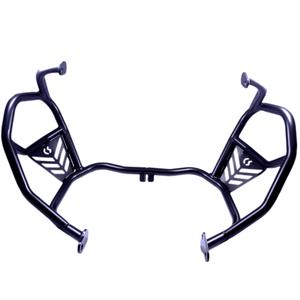 Ochranné rámy motoru RDMOTO CF129KD matná černá snížení pro KTM Adventure 790 / R 2019-2020, KTM Adventure 890 /R/L 2021-2023