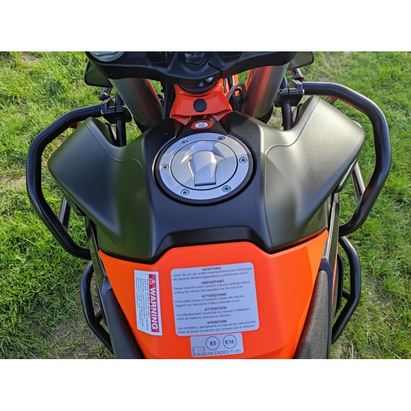 Ochranné rámy motoru RDMOTO matná černá vrchní a spodní pro KTM Adventure 790 / R 2019-2020, KTM Adventure 890 /R/L 2021-2022