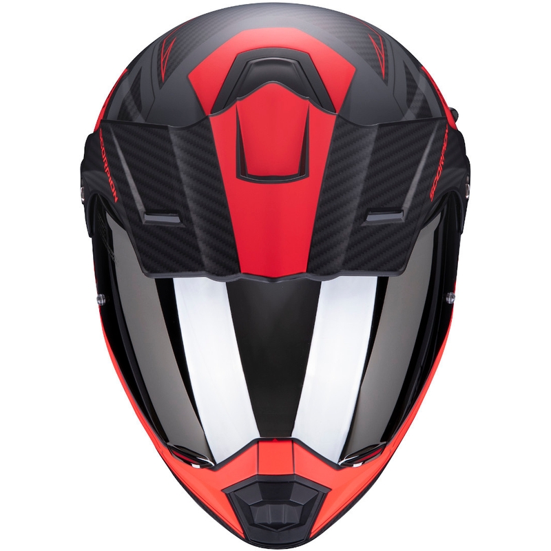 Výklopná enduro přilba Scorpion ADX-1 Tucson šedo-červená výprodej