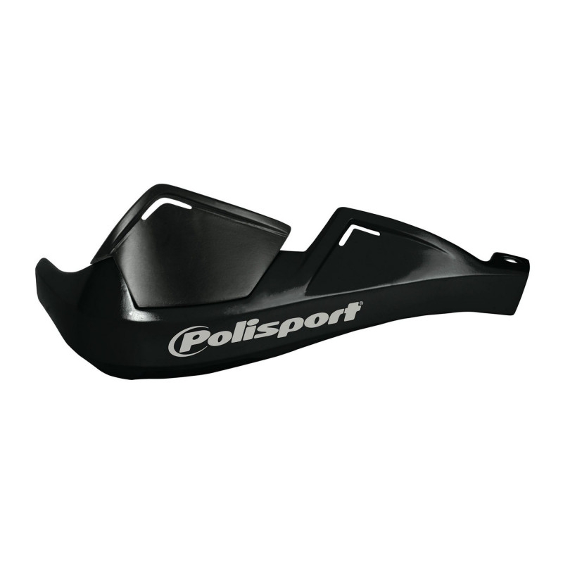 Chrániče páček POLISPORT EVOLUTION INTEGRAL s montážní sadou (Ø22 mm) černý