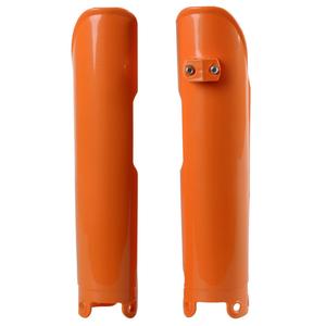 Kryty přední vidlice POLISPORT 8399000002 (pár) oranžová KTM