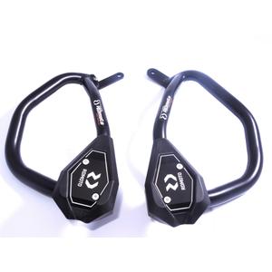 Ochranné rámy motoru RDMOTO CF137KDSL01K matná černá pro CFMOTO 650 GT, Premium 2020-2023