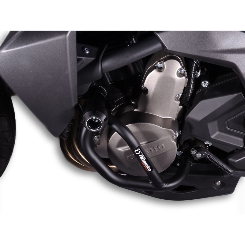 Ochranné rámy motoru RDMOTO matná černá pro CFMOTO 650 NK 2020-2023