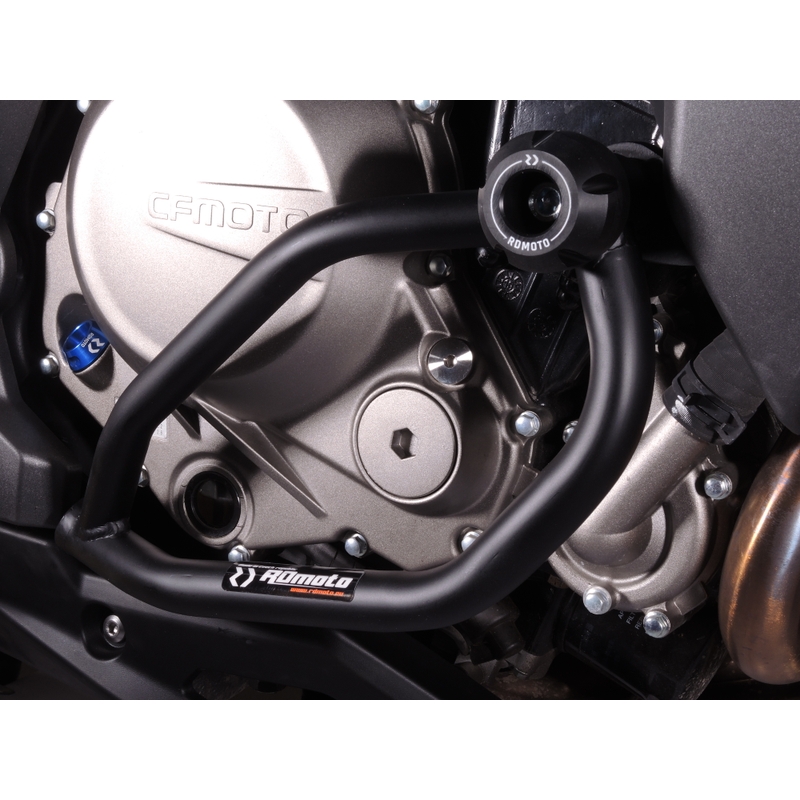 Ochranné rámy motoru RDMOTO matná černá pro CFMOTO 650 NK 2020-2023