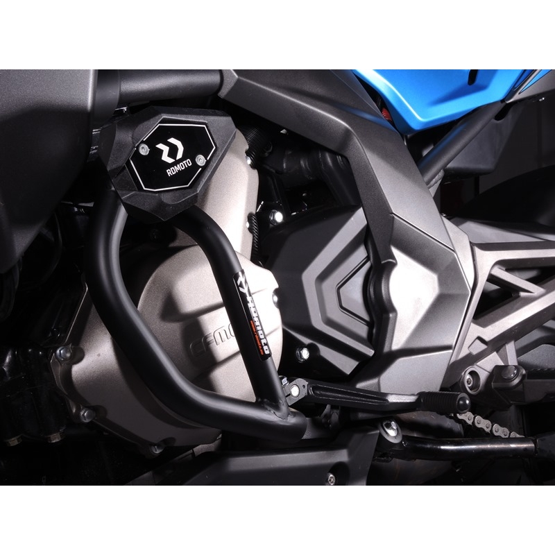 Ochranné rámy motoru RDMOTO matná černá pro CFMOTO 650 NK 2020-2023