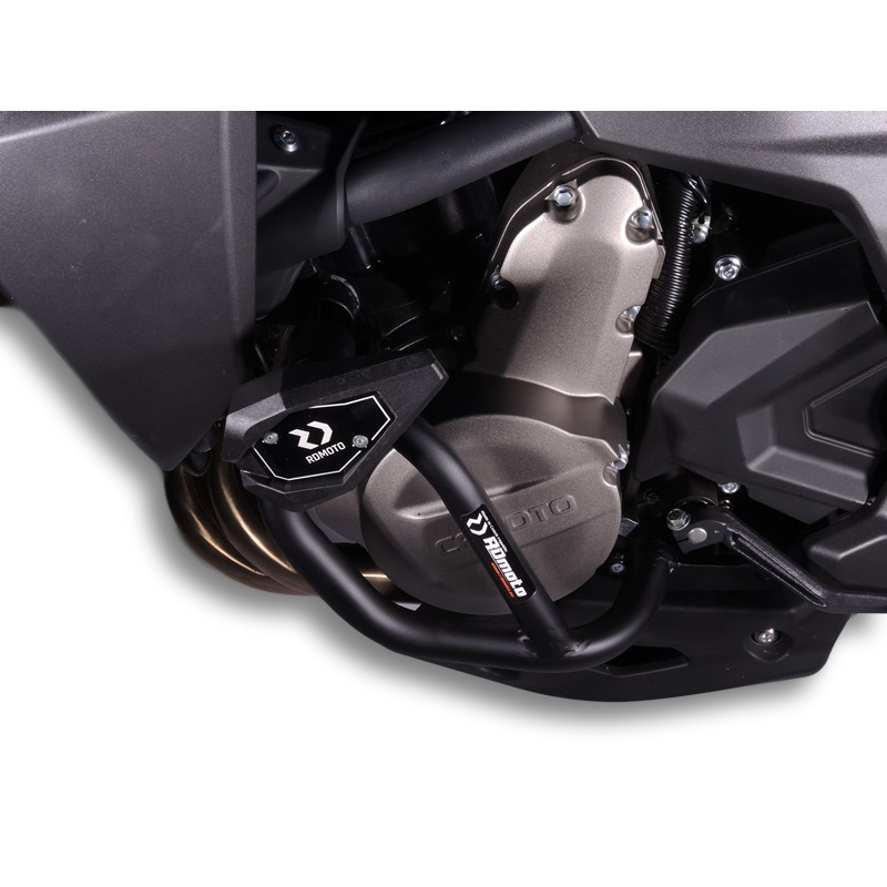 Ochranné rámy motoru RDMOTO matná černá pro CFMOTO 650 NK 2020-2023