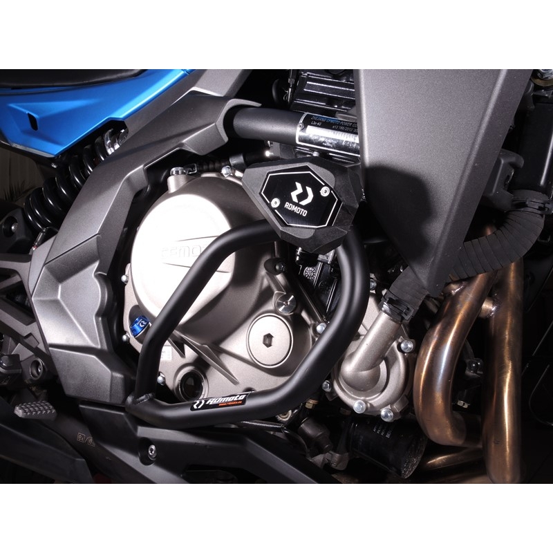 Ochranné rámy motoru RDMOTO matná černá pro CFMOTO 650 NK 2020-2023