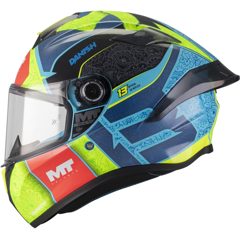 Integrální helma na motorku MT Targo S Danish_26_Brasil C3 modro-fluo žluto-červená