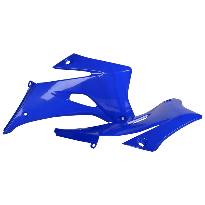Spoilery chladiče POLISPORT (pár) modrá Yam98 pro YAMAHA WR 250 F 2007-2014, YAMAHA WR 450 F 2007-2011 výprodej