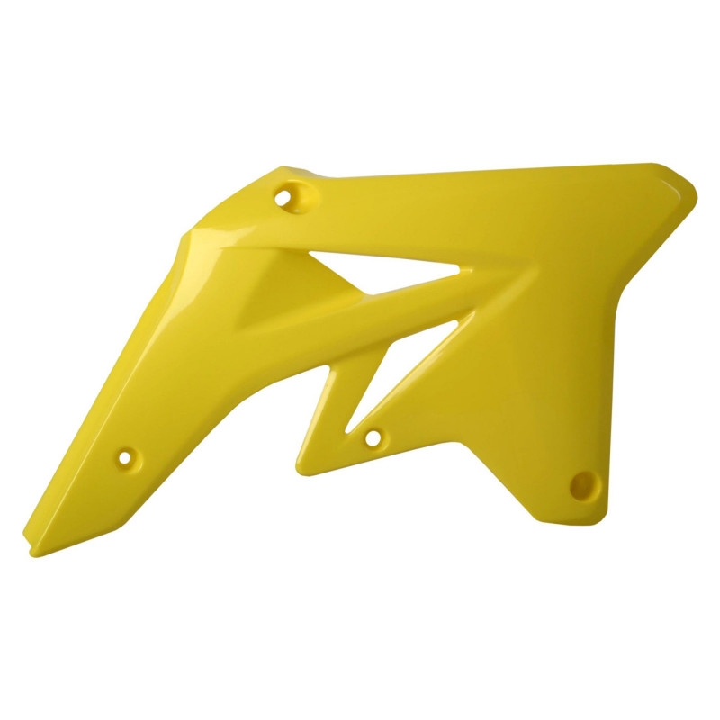 Spoilery chladiče POLISPORT (pár) žlutá RM 01 pro SUZUKI RM-Z 250 2007-2009