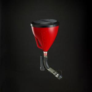 Víceúčelový trychtýř POLISPORT PROOCTANE 8475500001 Clear red/black