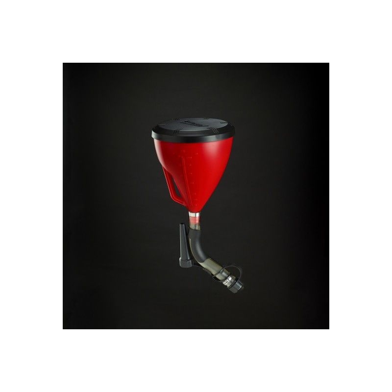 Víceúčelový trychtýř POLISPORT PROOCTANE Clear red/black