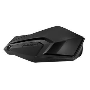 Chrániče páček POLISPORT S-DUAL 8308900002 s montážní sadou Černý/černý