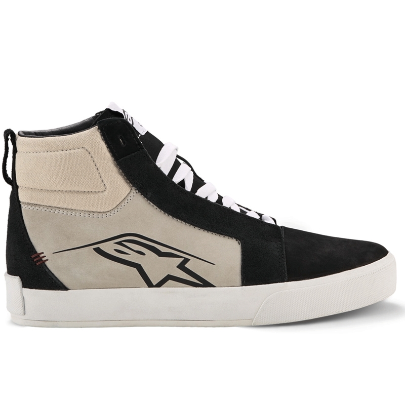 Boty na motorku Alpinestars Ride-63 Leather černo-světle šedo-bílé