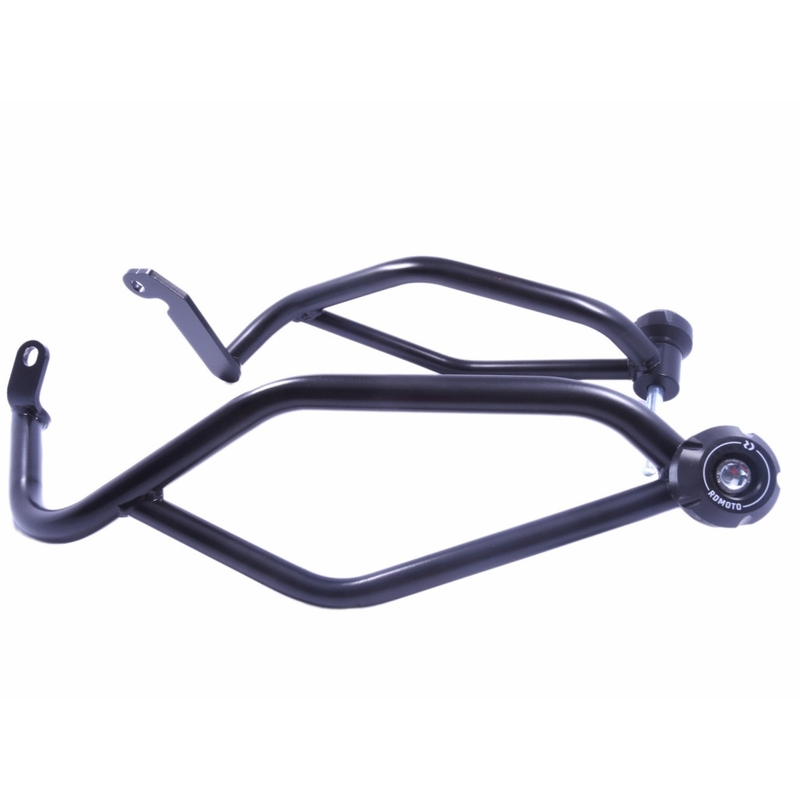 Ochranné rámy motoru RDMOTO matná černá pro YAMAHA MT-07 700 2014-2023, YAMAHA XSR 700 2014-2023