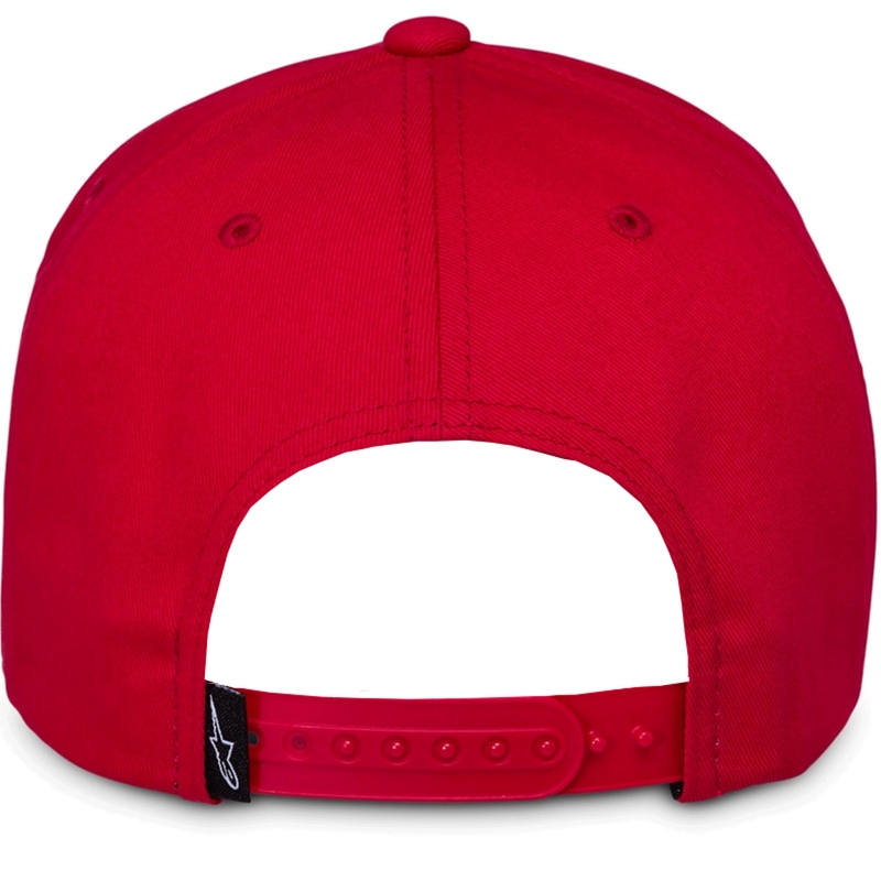 Kšiltovka Alpinestars Ageless Snapback červeno-černá