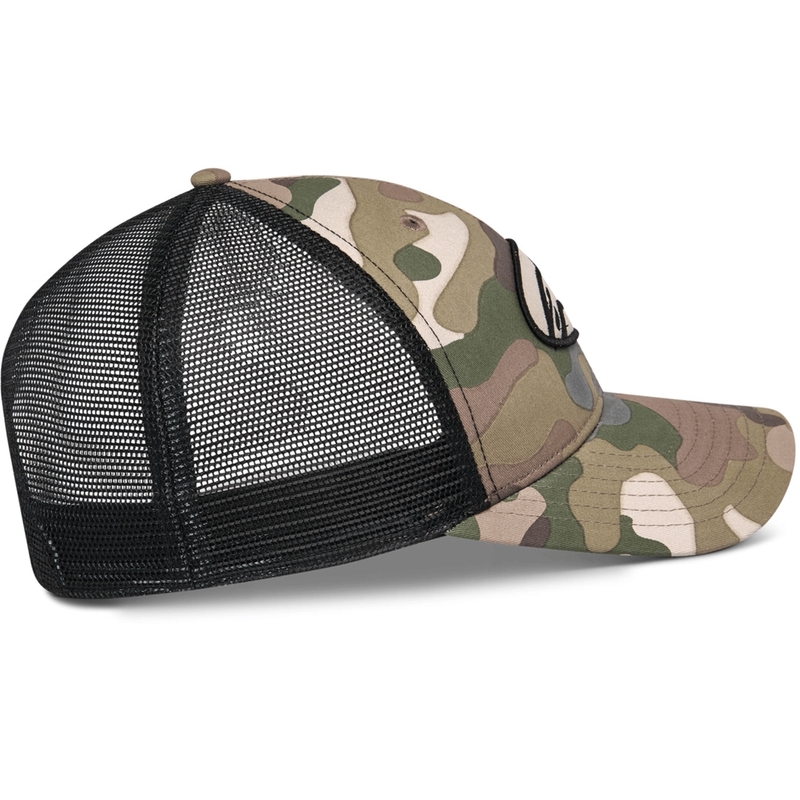Kšiltovka Alpinestars Oblique Camo Trucker zeleno-camo-černá