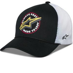 Kšiltovka Alpinestars Aorbit Trucker černo-bílá