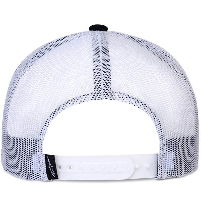 Kšiltovka Alpinestars Phosphor Trucker černo-bílá