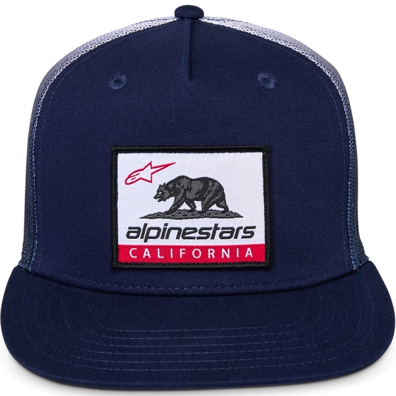 Kšiltovka Alpinestars Cali Gradient Trucker modro-bílá