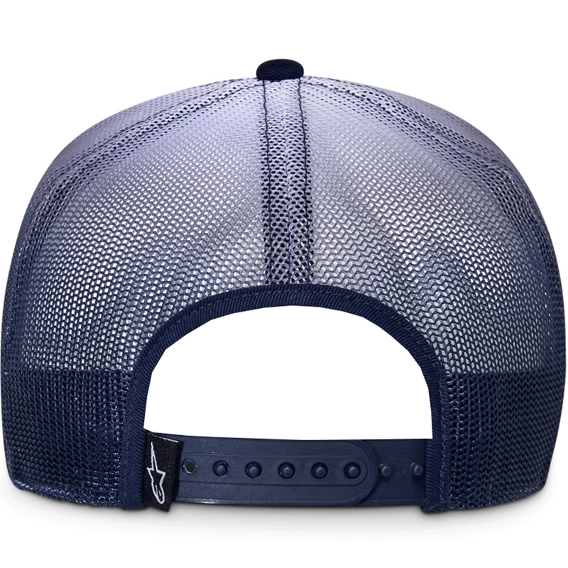 Kšiltovka Alpinestars Cali Gradient Trucker modro-bílá