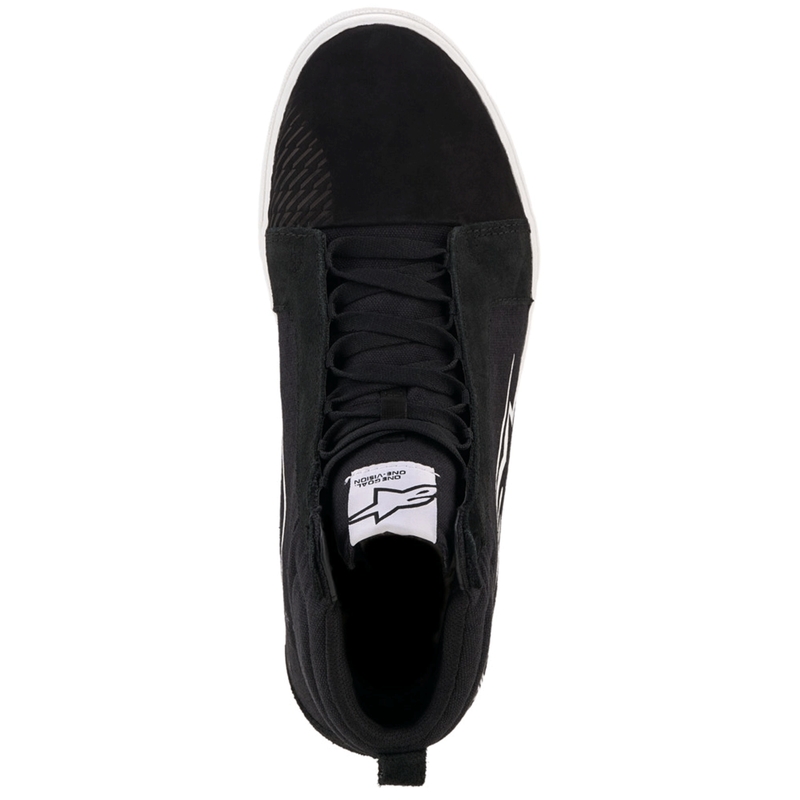 Boty na motorku Alpinestars Ride-63 Canvas černo-bílé