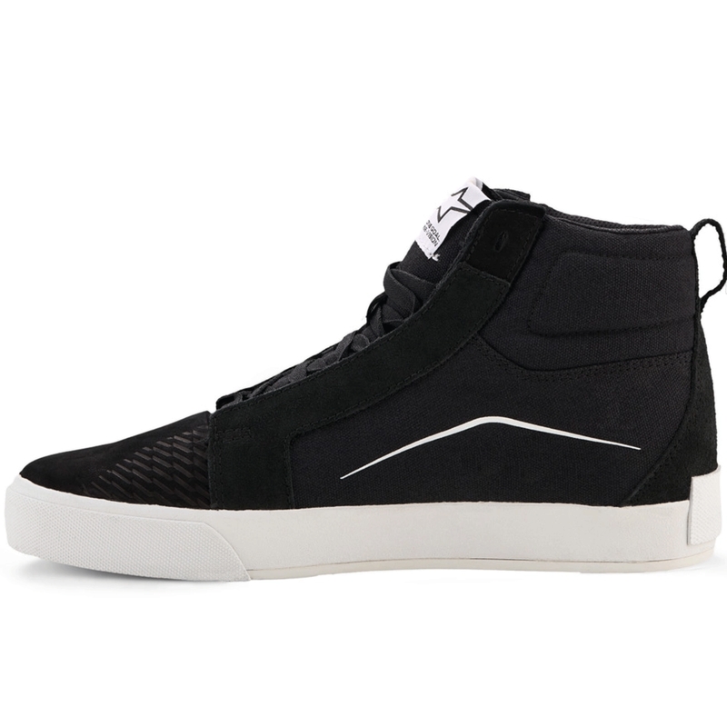 Boty na motorku Alpinestars Ride-63 Canvas černo-bílé