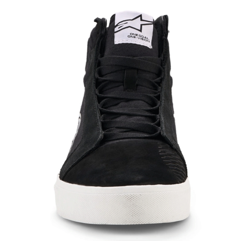 Boty na motorku Alpinestars Ride-63 Canvas černo-bílé