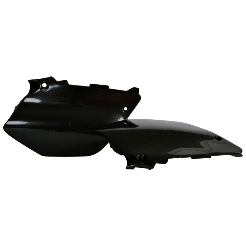 Boční číslové tabulky POLISPORT (pár) černý pro YAMAHA YZ 125 2002-2014, YAMAHA YZ 250 2002-2014