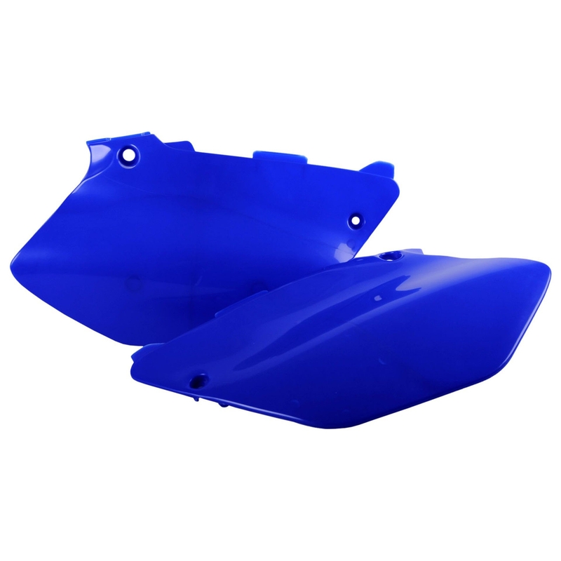 Boční číslové tabulky POLISPORT (pár) modrá Yam98 pro YAMAHA YZ 125 2002-2014, YAMAHA YZ 250 2002-2014