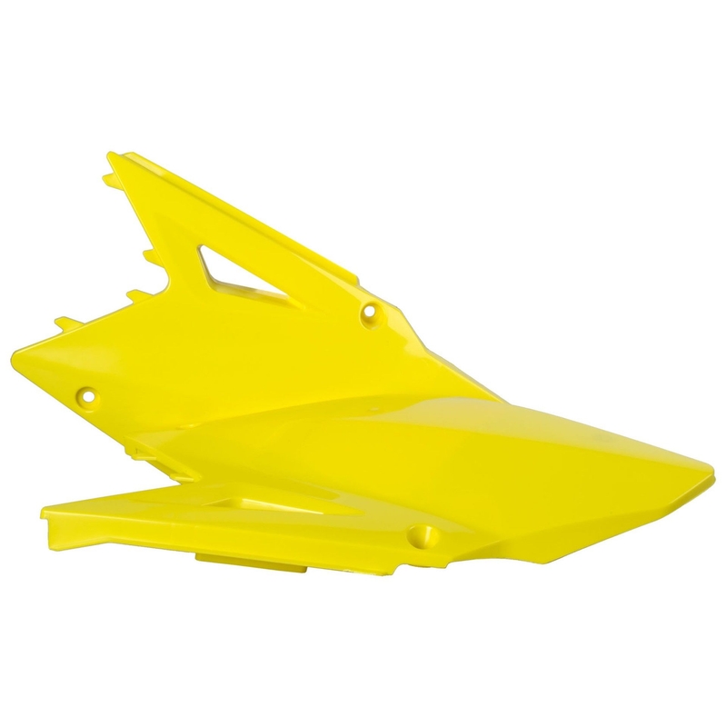 Boční číslové tabulky POLISPORT (pár) žlutá RM 01 pro SUZUKI RM-Z 450 2008-2017