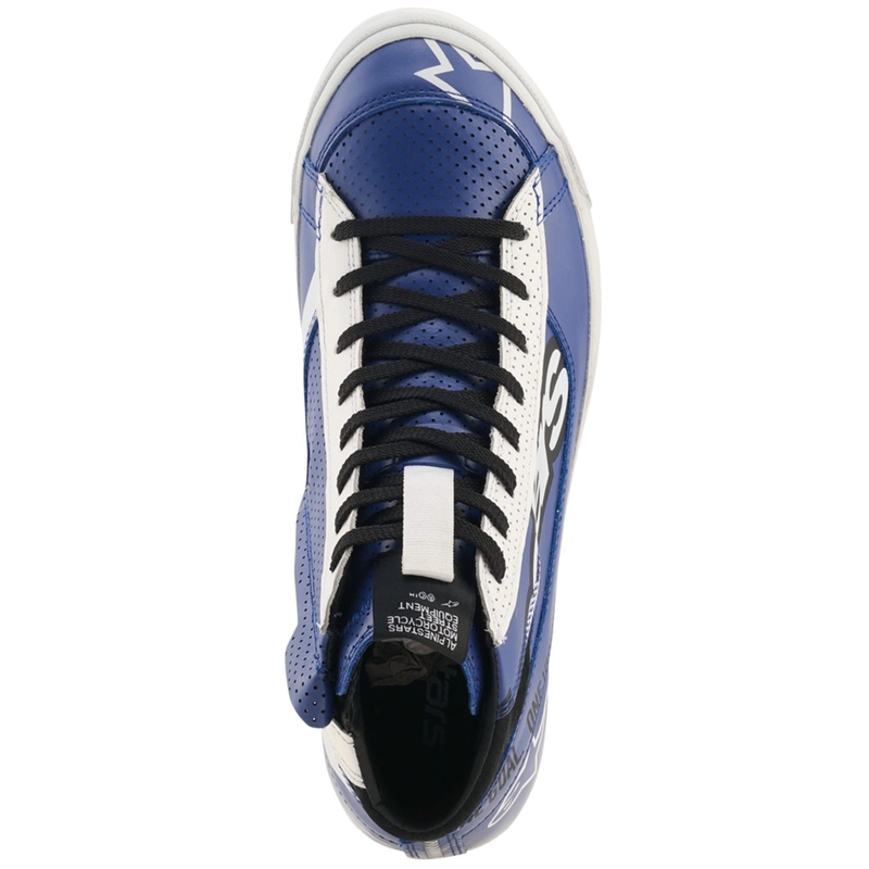 Boty na motorku Alpinestars Stated Flair modro-bílo-černé