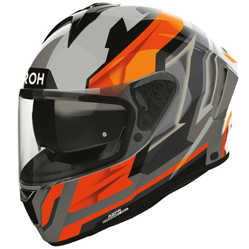 Integrální helma na motorku Airoh Spark 2 Blade fluo oranžová