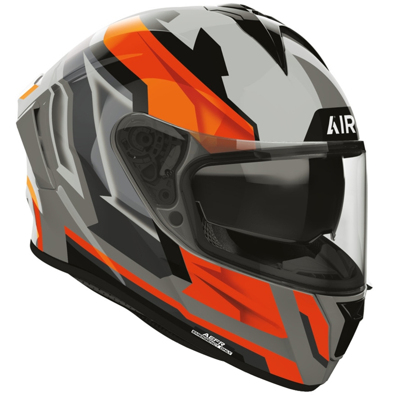Integrální helma na motorku Airoh Spark 2 Blade fluo oranžová