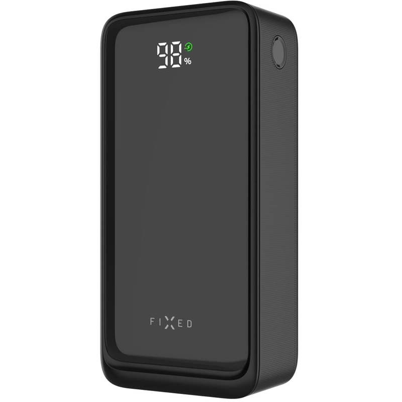 Powerbanka Fixed Zen2 30 30 000 mAh PD 20 W s LCD displejem černá