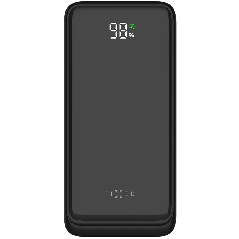 Powerbanka Fixed Zen2 10 10 000 mAh PD 20 W s LCD displejem černá