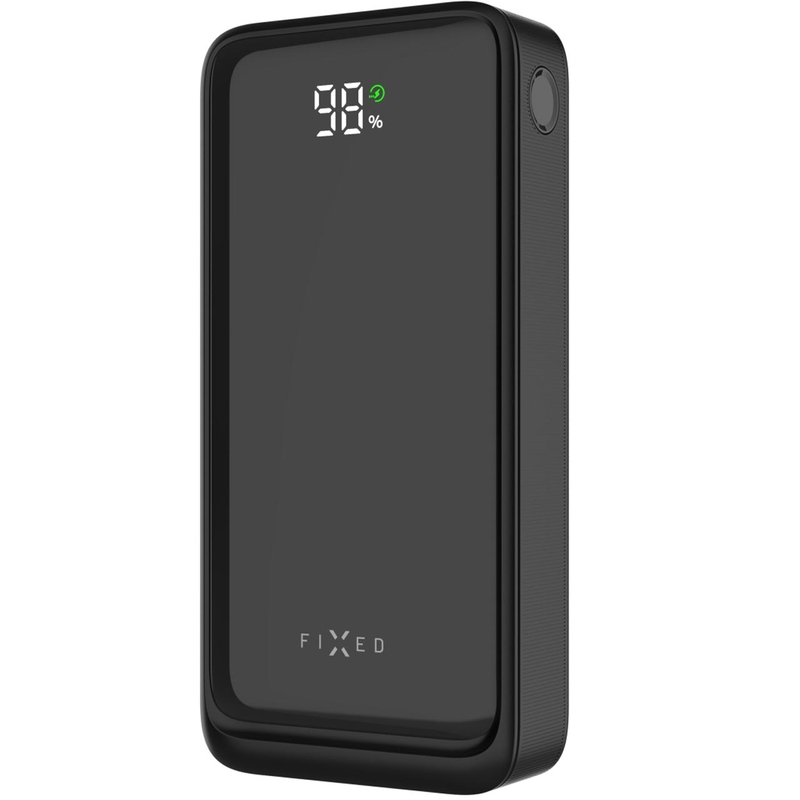 Powerbanka FIXED Zen2 20 20 000 mAh PD 20 W s LCD displejem černá