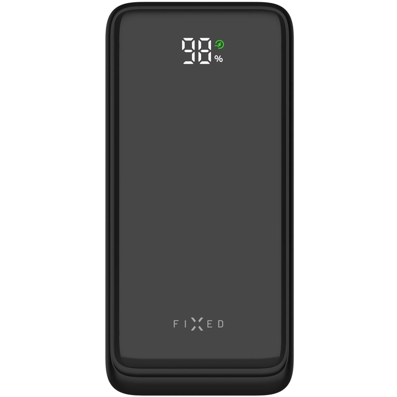 Powerbanka FIXED Zen2 20 20 000 mAh PD 20 W s LCD displejem černá