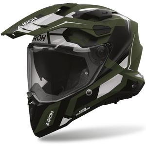 Integrální helma na motorku Airoh Commander 2 Polar matná zelená