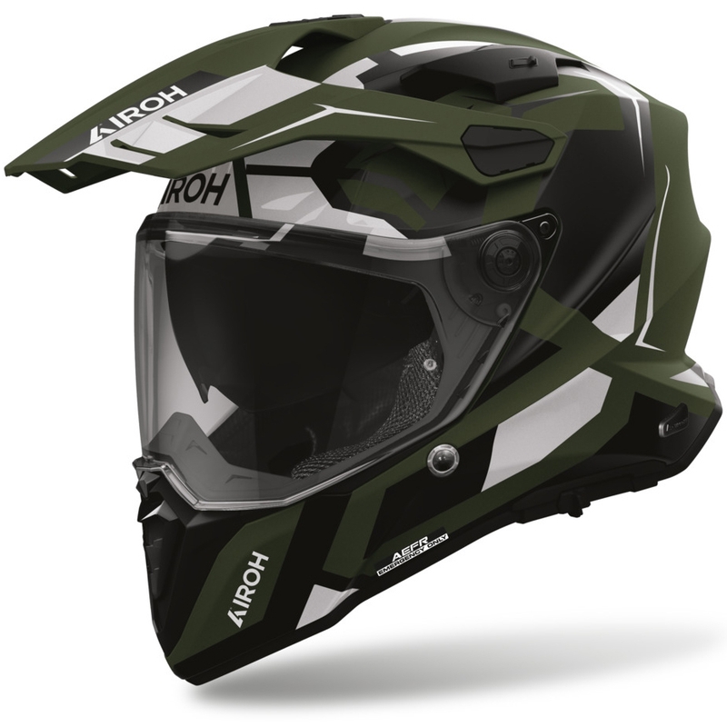 Integrální helma na motorku Airoh Commander 2 Polar matná zelená