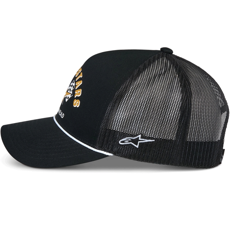 Kšiltovka Alpinestars Finisher Trucker černo-černá