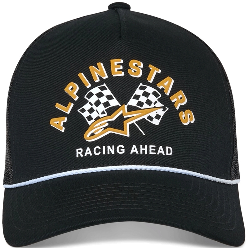 Kšiltovka Alpinestars Finisher Trucker černo-černá