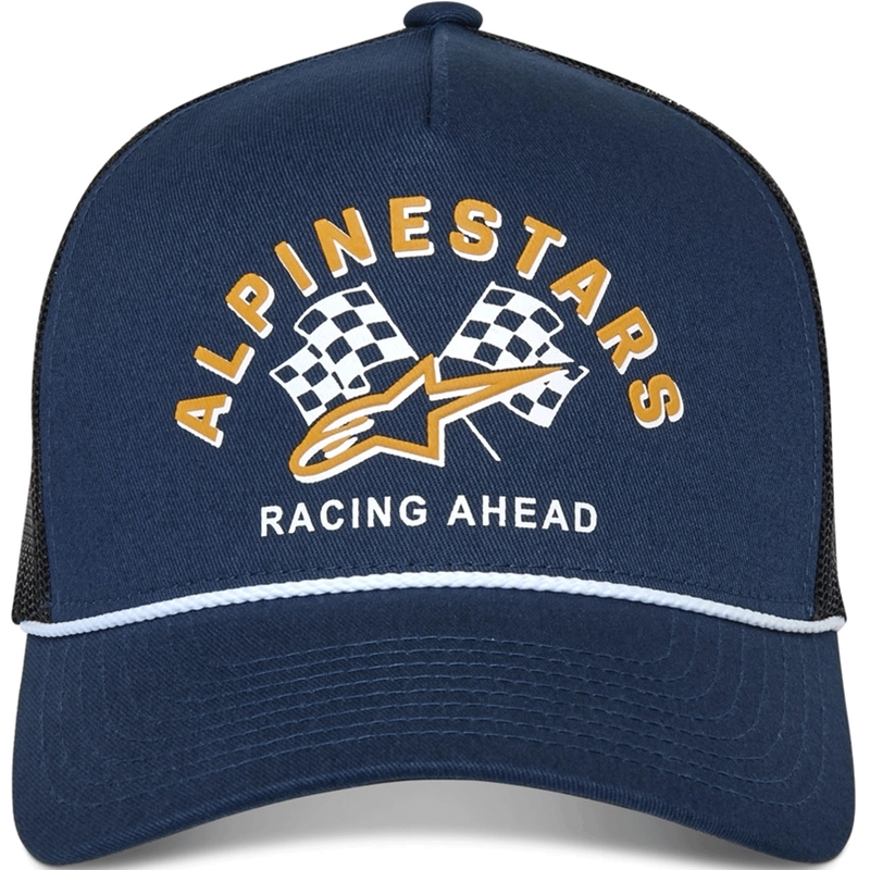 Kšiltovka Alpinestars Finisher Trucker modro-černá