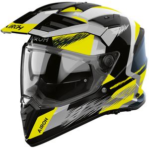 Enduro helma na motorku Airoh BADX-X Airspeed žlutá