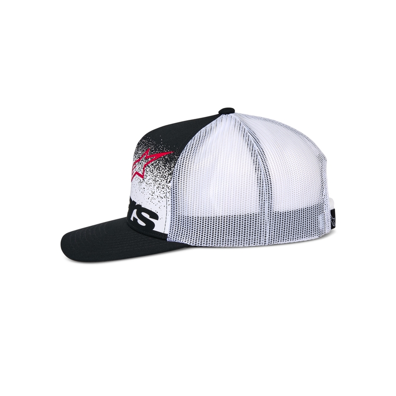 Kšiltovka Alpinestars Component Trucker černo-bílá