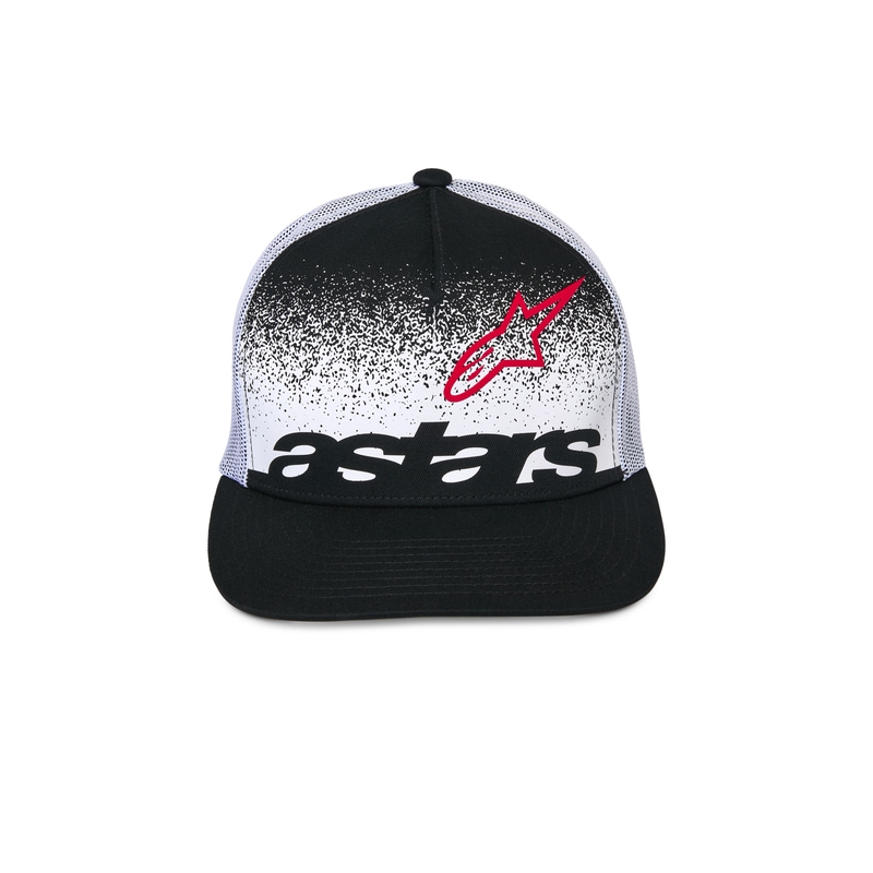 Kšiltovka Alpinestars Component Trucker černo-bílá