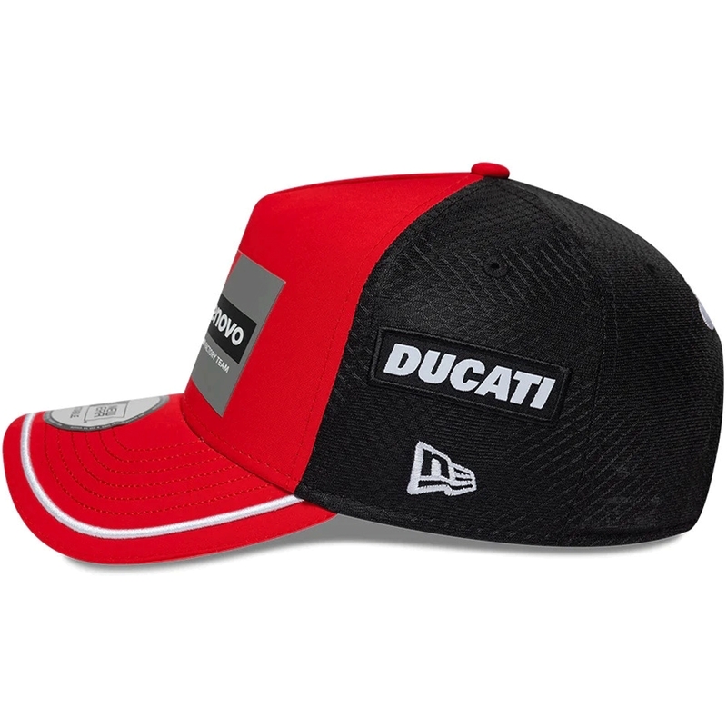 Kšiltovka Ducati New Era Lenovo černo-červená