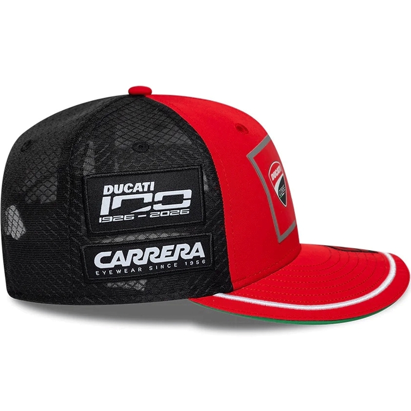 Kšiltovka Ducati New Era Lenovo Marquez 93 černo-červená