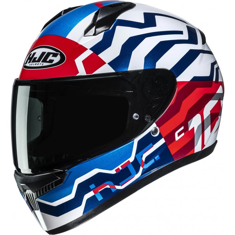 Integrální helma na motorku HJC C10 Blade MC21 modro-červeno-bílá